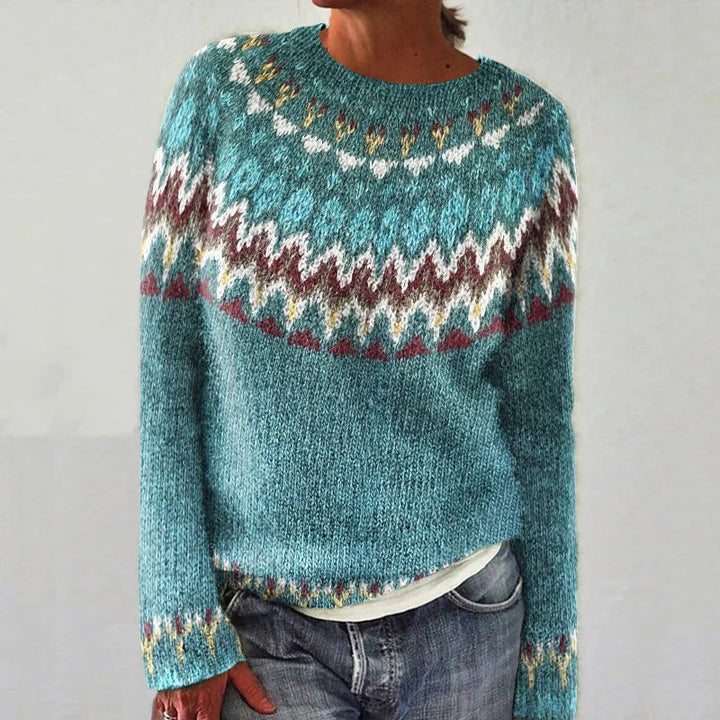 Sceirbhoth - Boho Wave Jumper | Elina Dublin