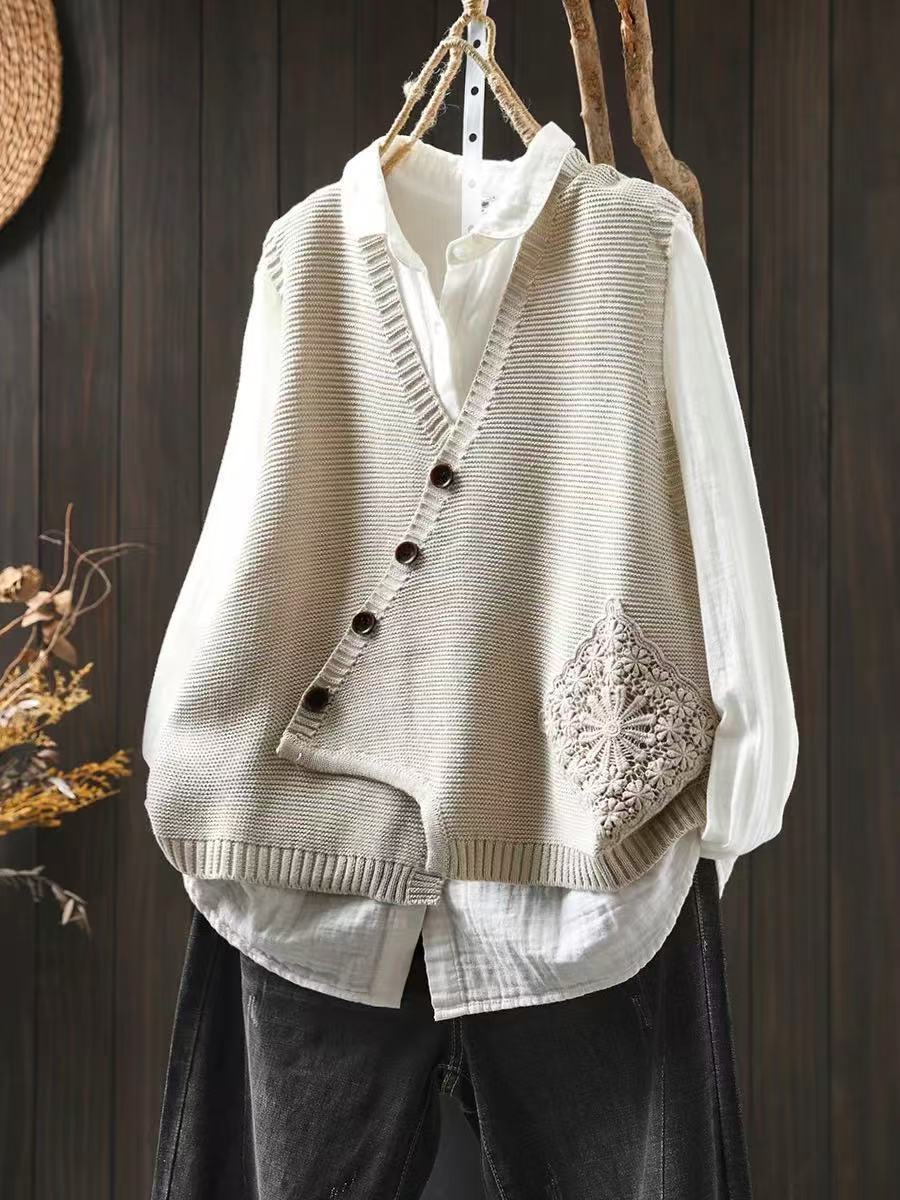 Joana - Knitted Gilet | Elina Dublin