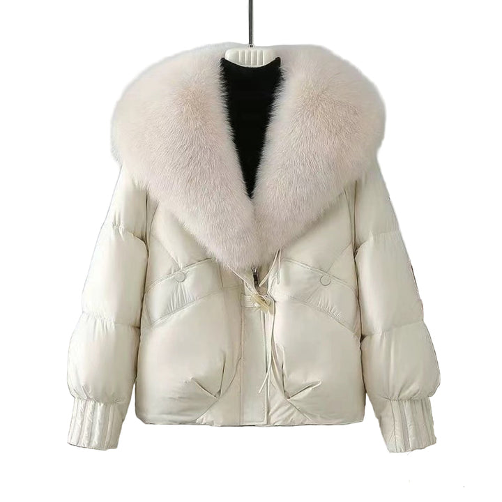 ELIZA™ - Winter Short Fur Collar  Jacket | Elina Dublin