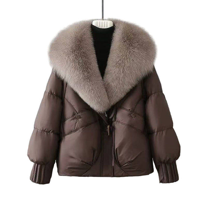 ELIZA™ - Winter Short Fur Collar  Jacket | Elina Dublin