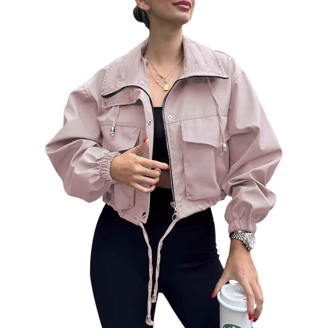 HELENA™ – Sleek Zip-Up Windbreaker Jacket | Elina Dublin