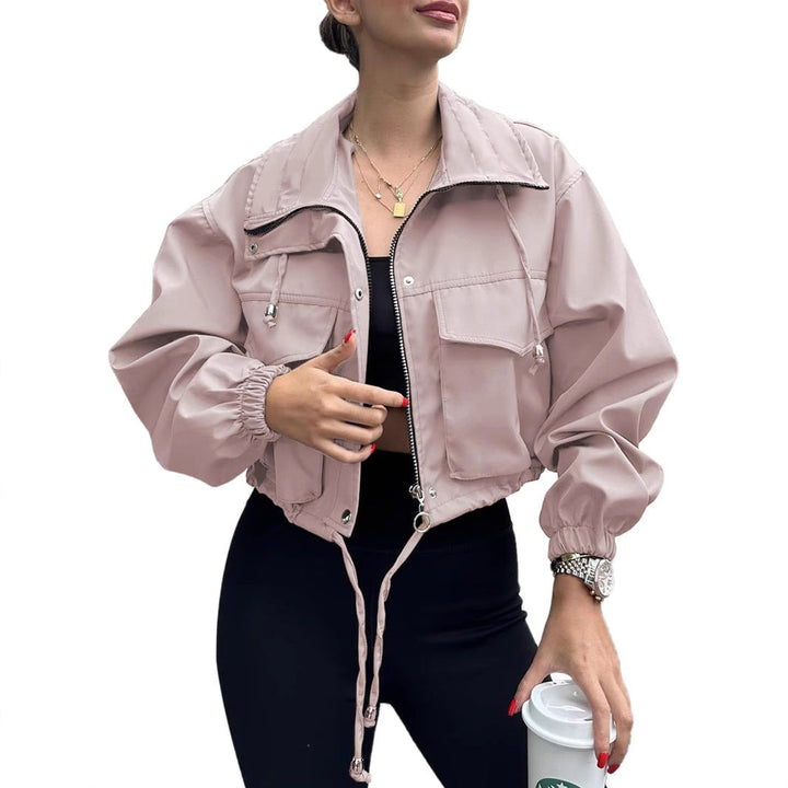 HELENA™ – Sleek Zip-Up Windbreaker Jacket | Elina Dublin
