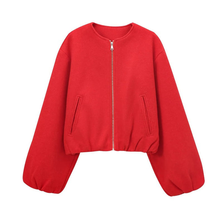 ARMINDA™ – Casual Balloon Sleeve Jacket | Elina Dublin