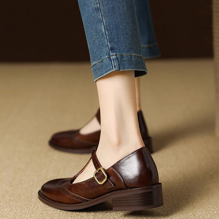 Amelie – Classic Women's Strap Shoes | Elina Dublin