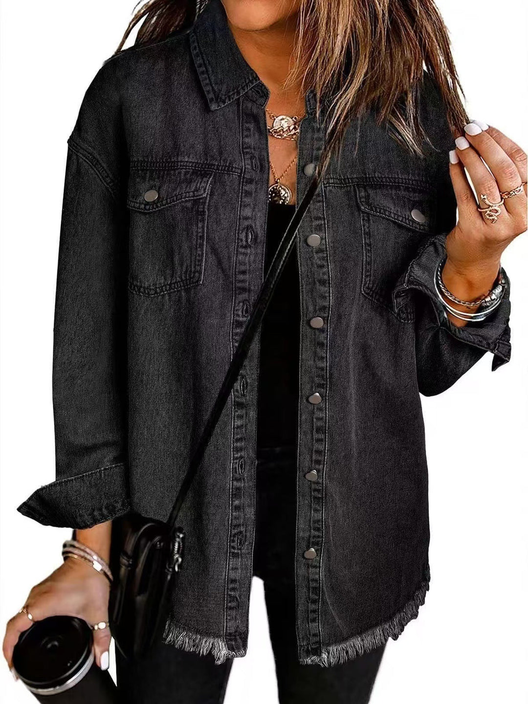 ROXANE™ - Classic Everyday Denim Jacket | Elina Dublin