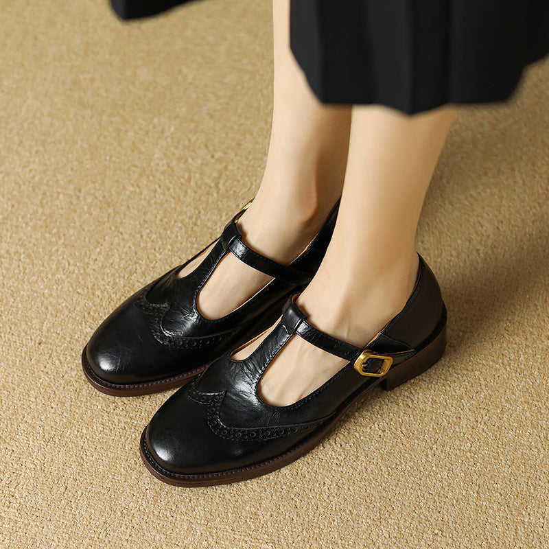 Amelie – Classic Women's Strap Shoes | Elina Dublin