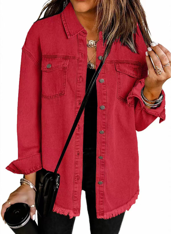 ROXANE™ - Classic Everyday Denim Jacket | Elina Dublin