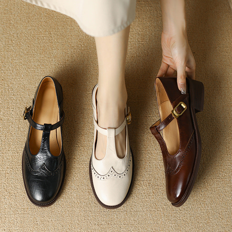 Amelie – Classic Women's Strap Shoes | Elina Dublin