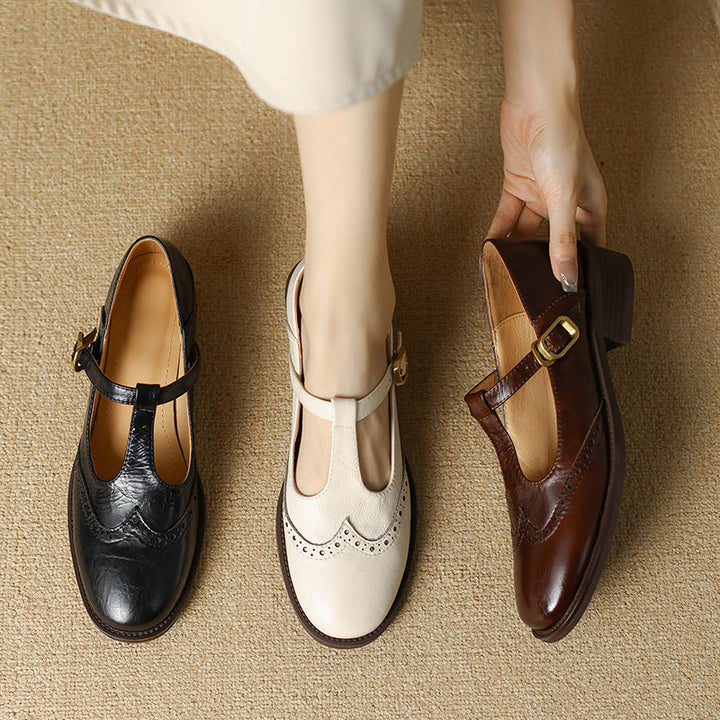 Amelie – Classic Women's Strap Shoes | Elina Dublin