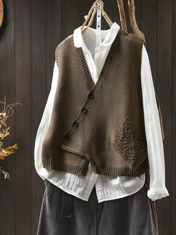 Joana - Knitted Gilet | Elina Dublin