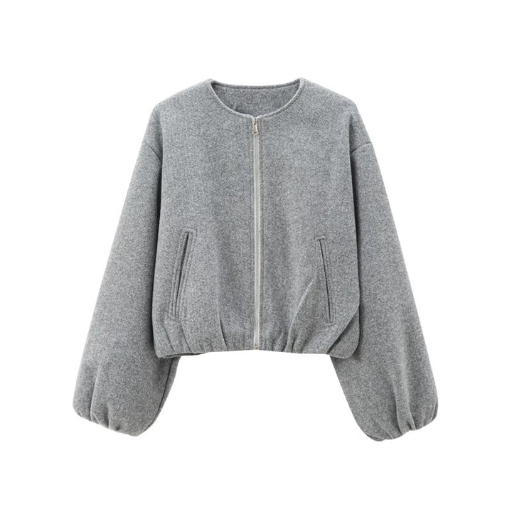 ARMINDA™ – Casual Balloon Sleeve Jacket | Elina Dublin