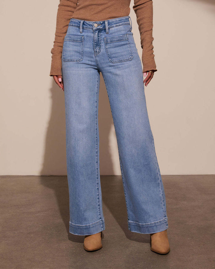 LOVIA™ – Classic Retro Slim Fit High Waist Jeans | Elina Dublin