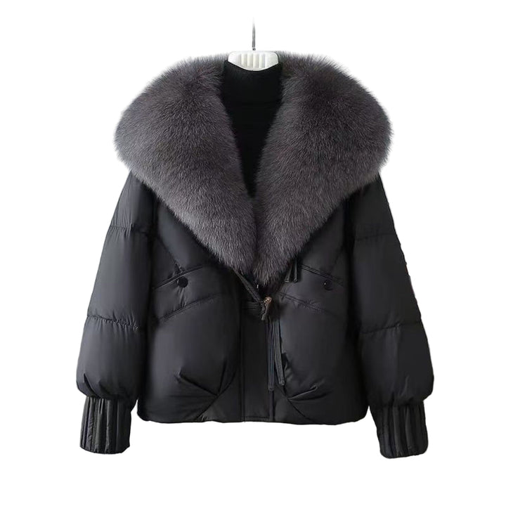 ELIZA™ - Winter Short Fur Collar  Jacket | Elina Dublin
