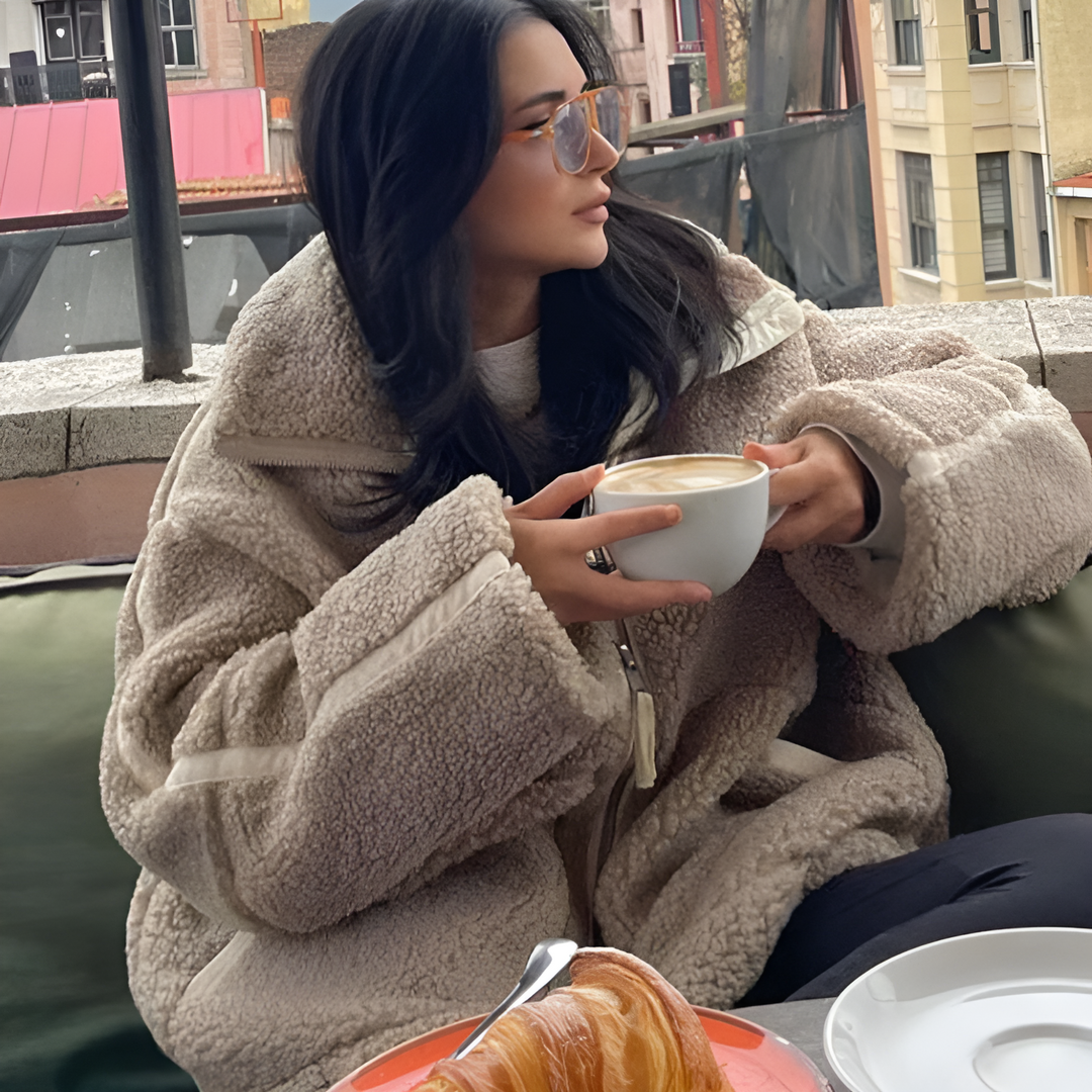 DORA™ | Soft Teddy Jacket | Elina Dublin