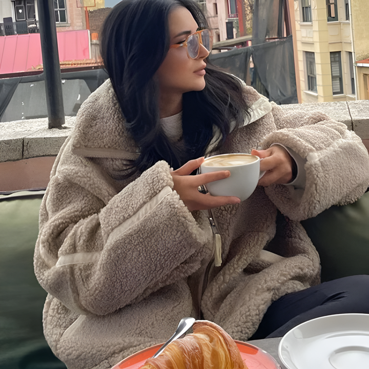 DORA™ | Soft Teddy Jacket | Elina Dublin