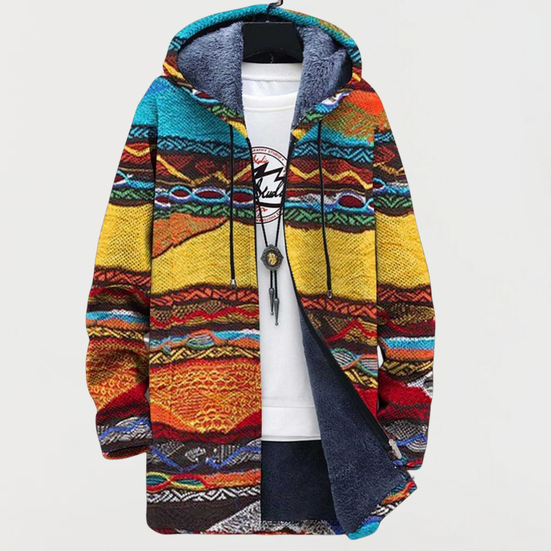 Sweatshirt with Tribal Art | Elina Dublin