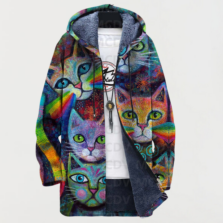 Rainbow Cat Sweatshirt | Elina Dublin