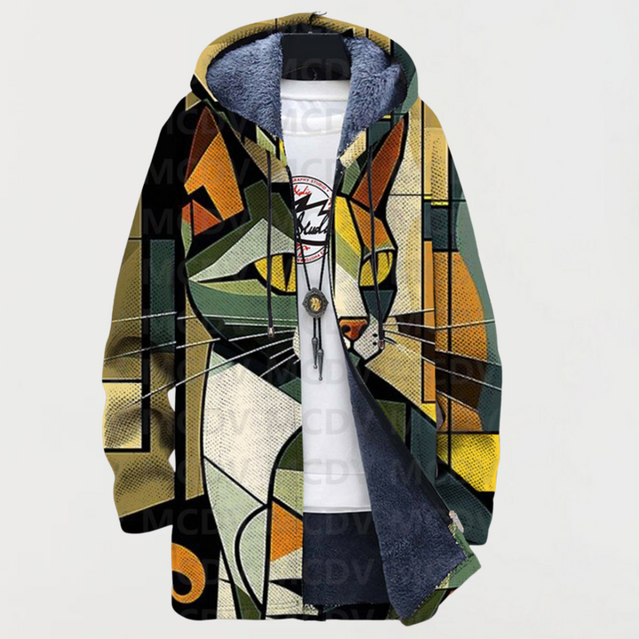 Geometric Pattern Sweater for Cats | Elina Dublin