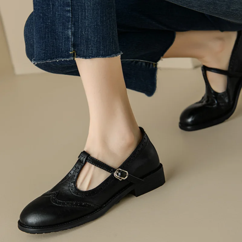 Johanna – Elegant Women's T-Bar Shoes | Elina Dublin