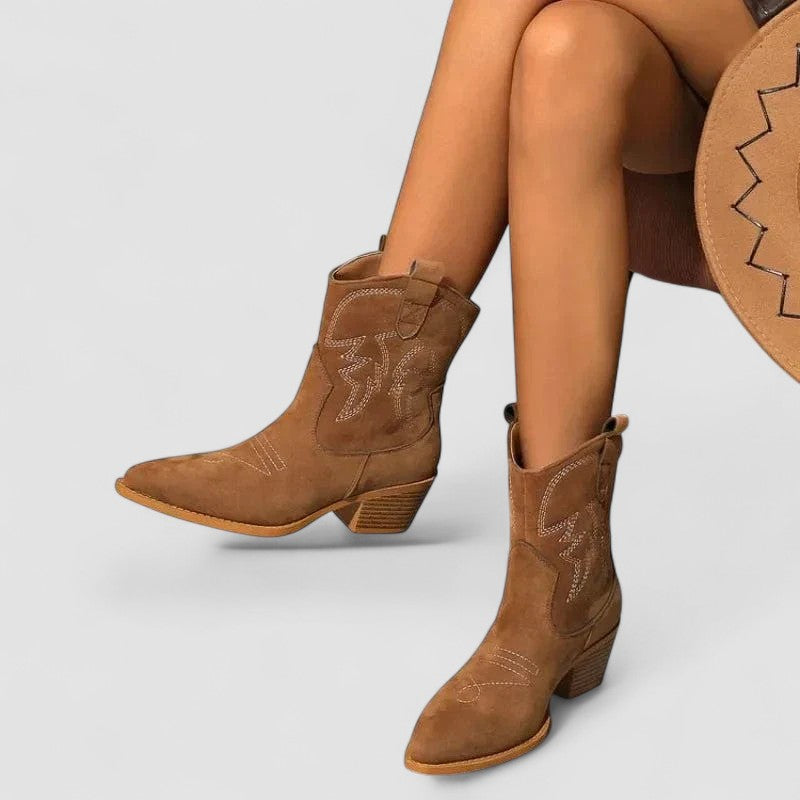 Camille | Orthopaedic Western Boots | Elina Dublin