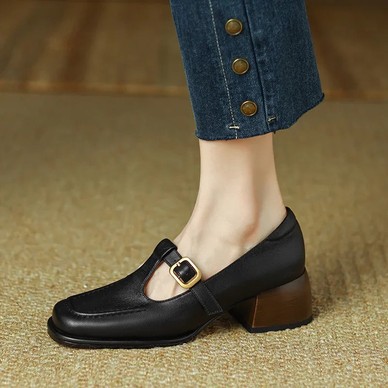 Emilia – T-Bar Shoes in Vintage Style | Elina Dublin