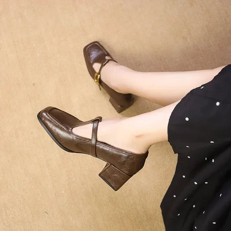 Ida – Timeless Women's Shoes with Mid Heel | Elina Dublin