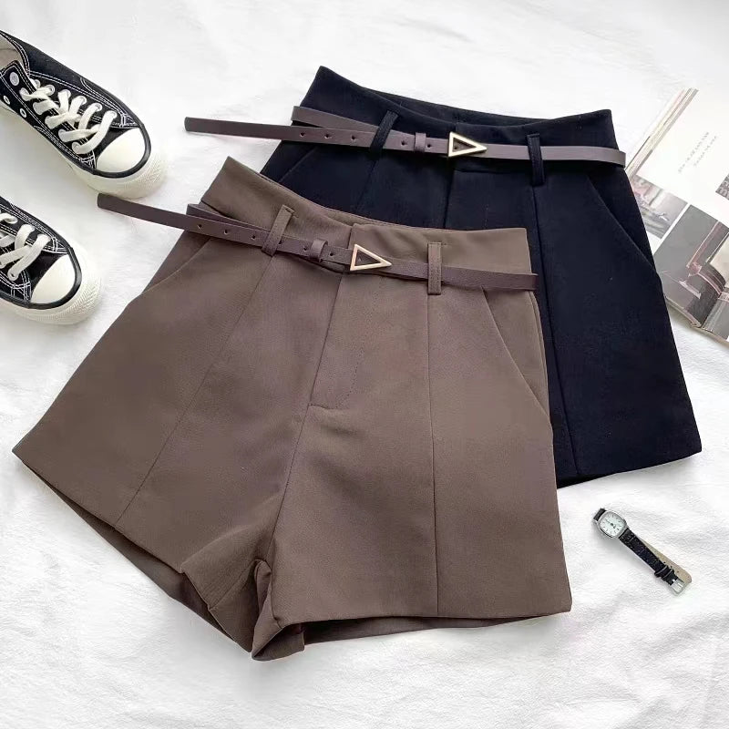 RACHELLE™ – Sleek High-Waist Shorts | Elina Dublin