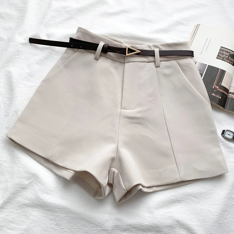 RACHELLE™ – Sleek High-Waist Shorts | Elina Dublin
