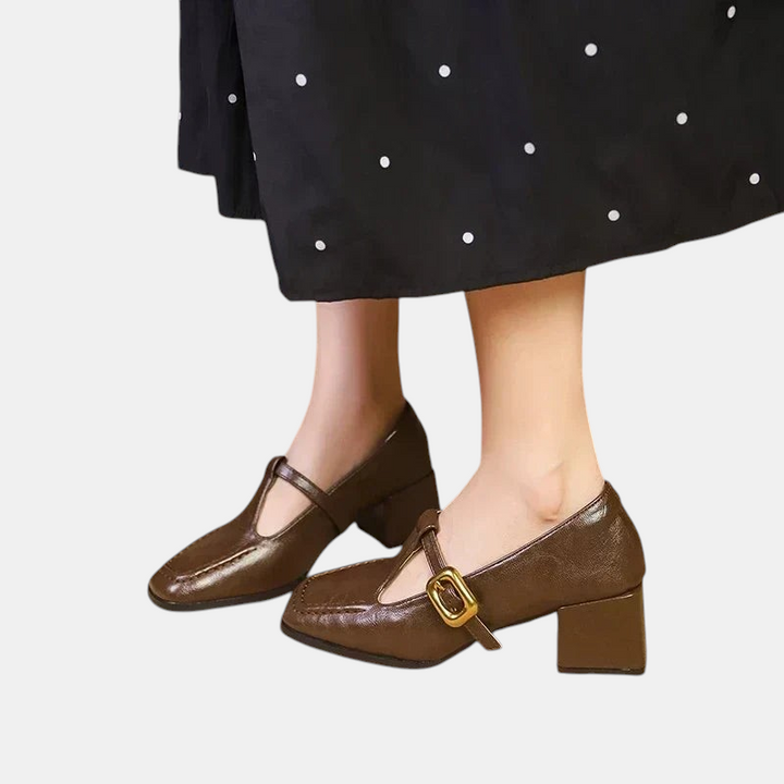 Ida – Timeless Women's Shoes with Mid Heel | Elina Dublin