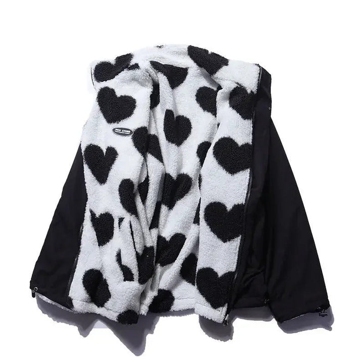 Cecília - Reversible Heart Coat | Elina Dublin