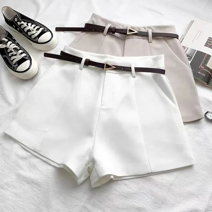 RACHELLE™ – Sleek High-Waist Shorts | Elina Dublin