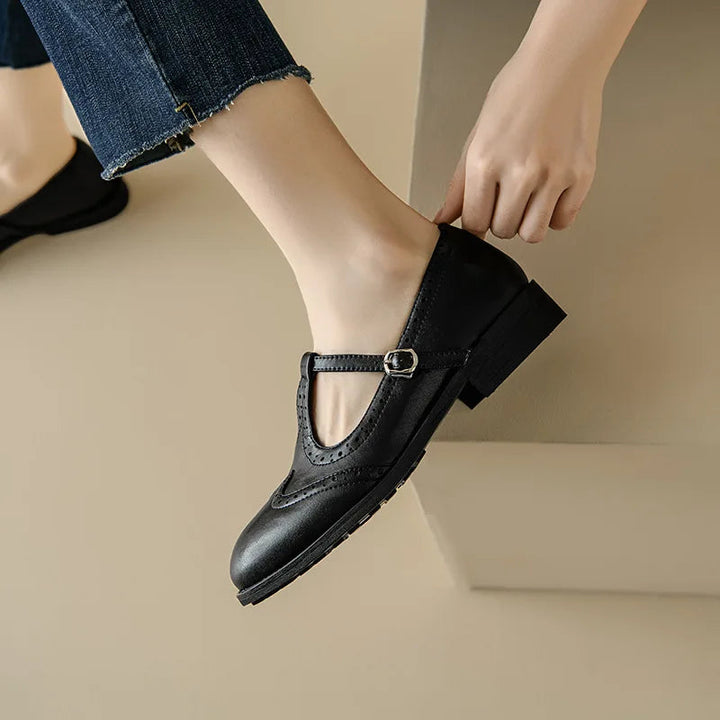 Johanna – Elegant Women's T-Bar Shoes | Elina Dublin