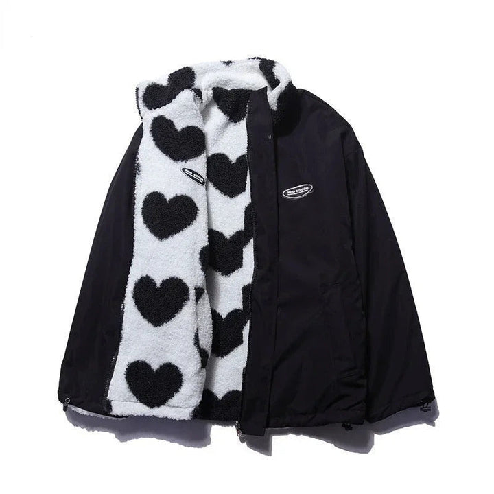 Cecília - Reversible Heart Coat | Elina Dublin