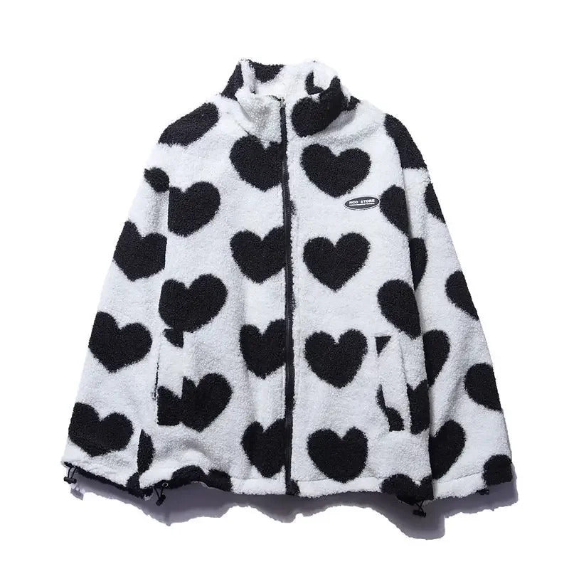 Cecília - Reversible Heart Coat | Elina Dublin