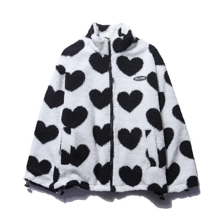 Cecília - Reversible Heart Coat | Elina Dublin
