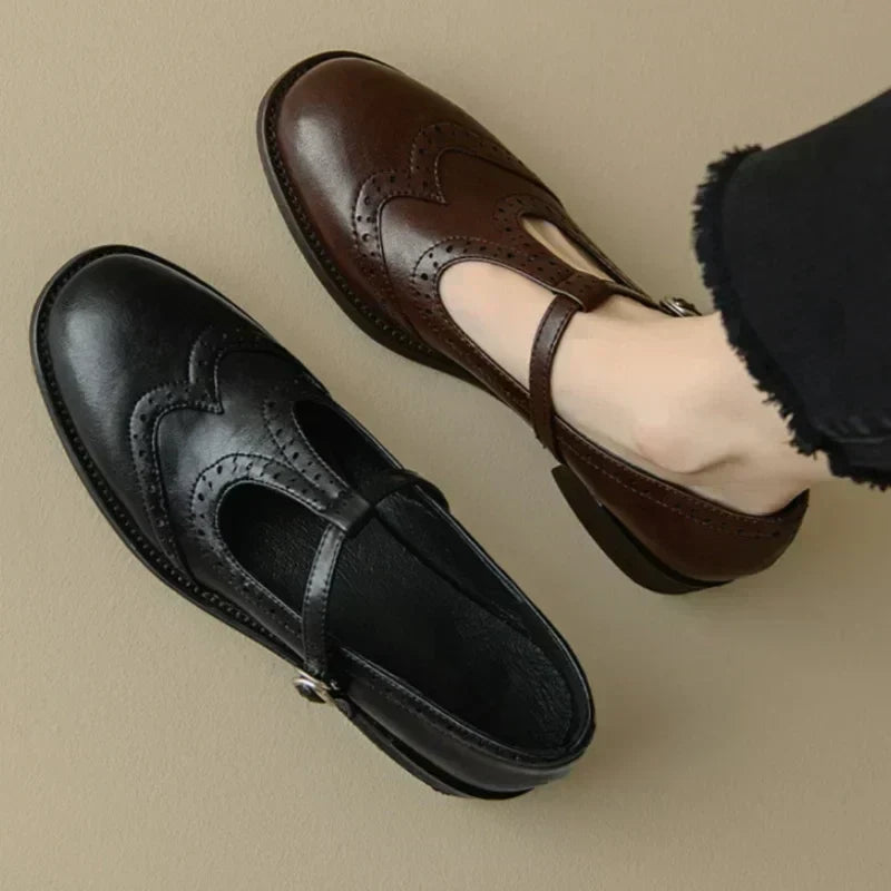 Johanna – Elegant Women's T-Bar Shoes | Elina Dublin