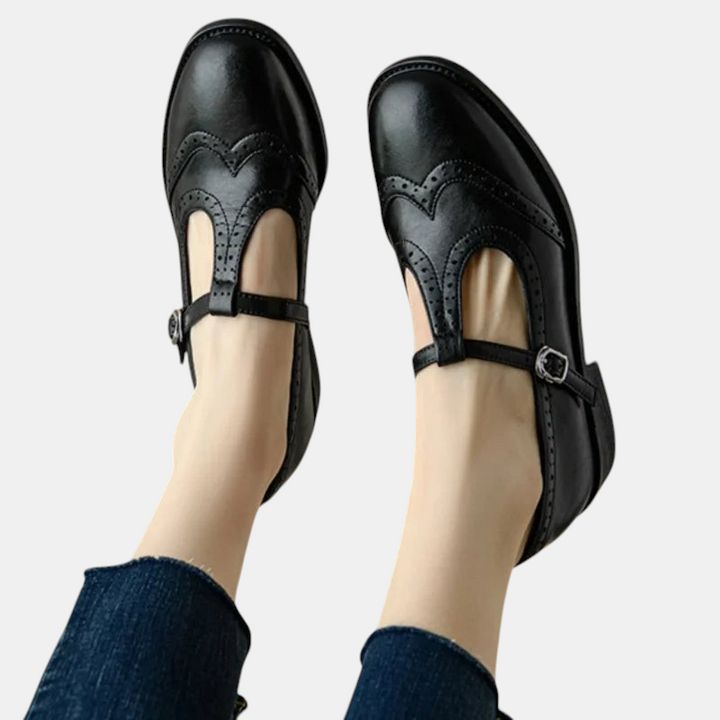Johanna – Elegant Women's T-Bar Shoes | Elina Dublin
