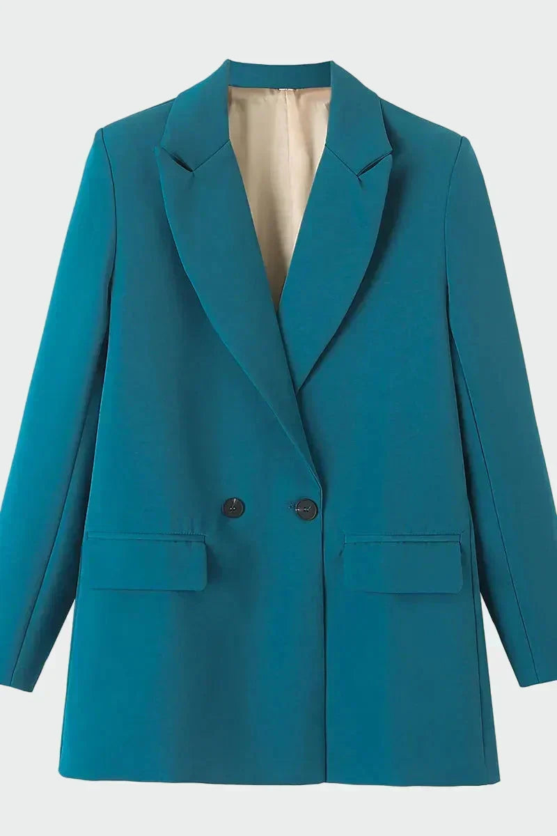 Oversized Coat with Modern Lines | Elina Dublin