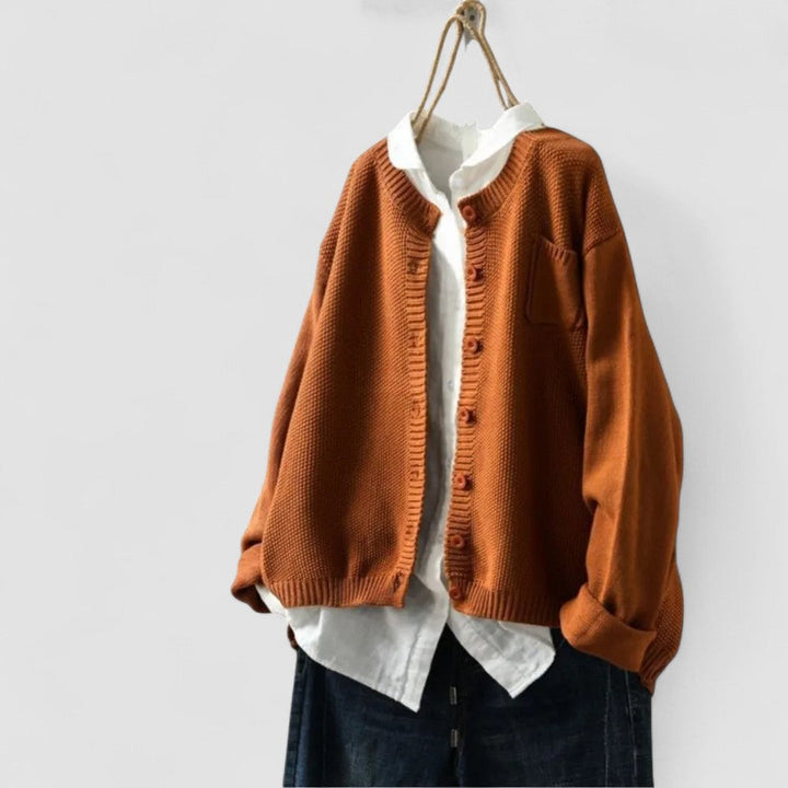 Marlene - Linen Cardigan | Elina Dublin