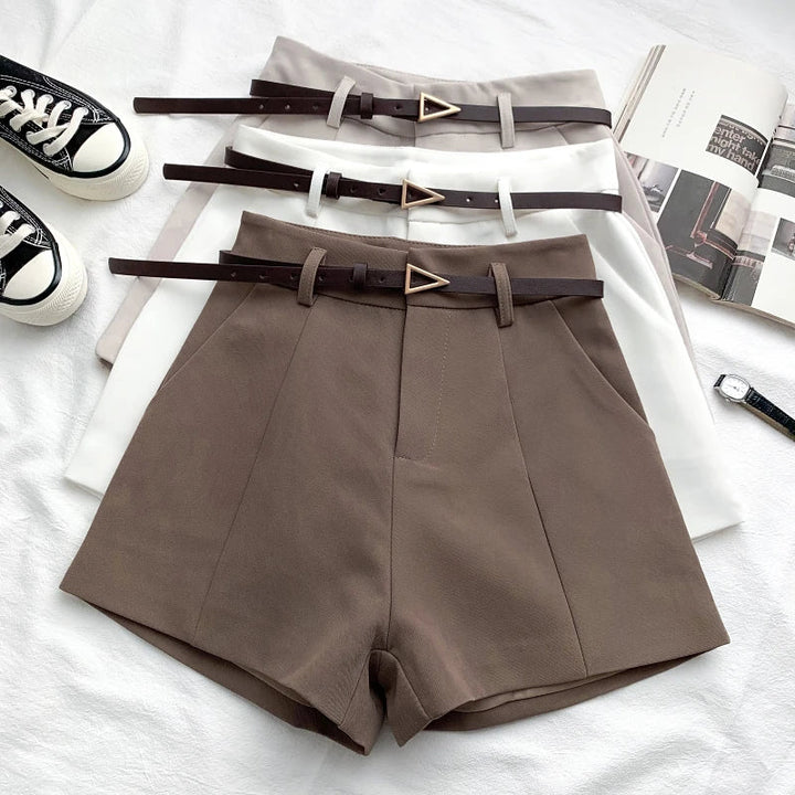 RACHELLE™ – Sleek High-Waist Shorts | Elina Dublin
