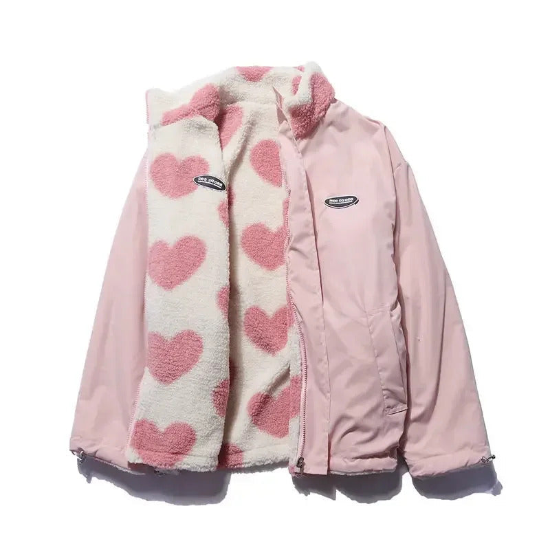 Cecília - Reversible Heart Coat | Elina Dublin