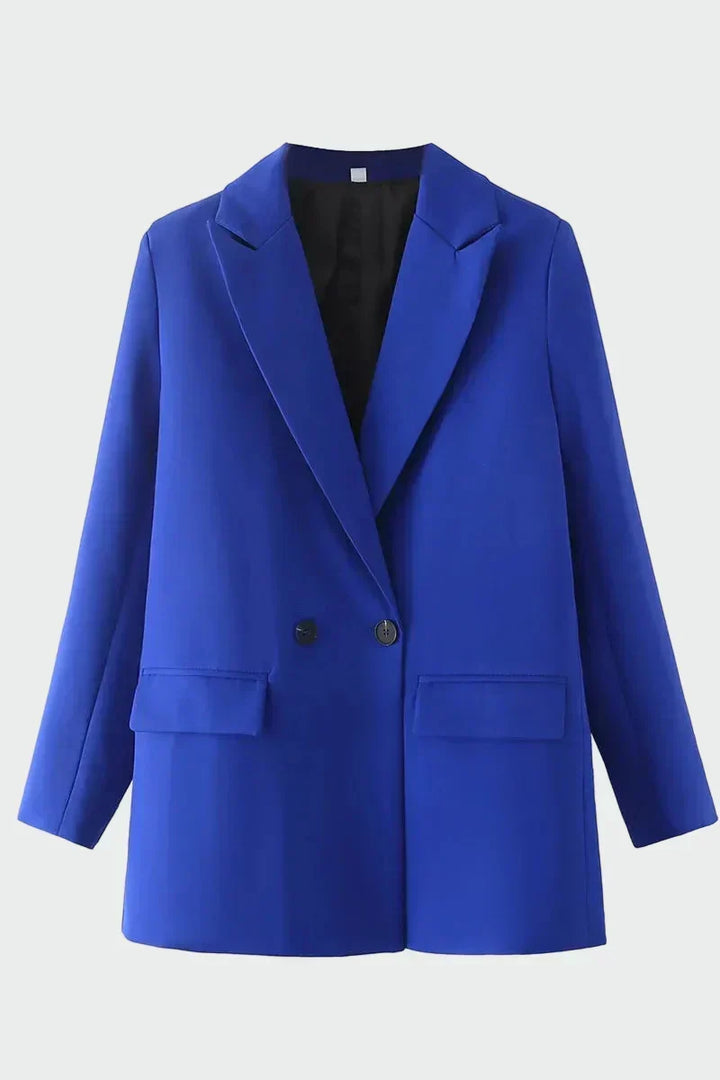 Oversized Coat with Modern Lines | Elina Dublin