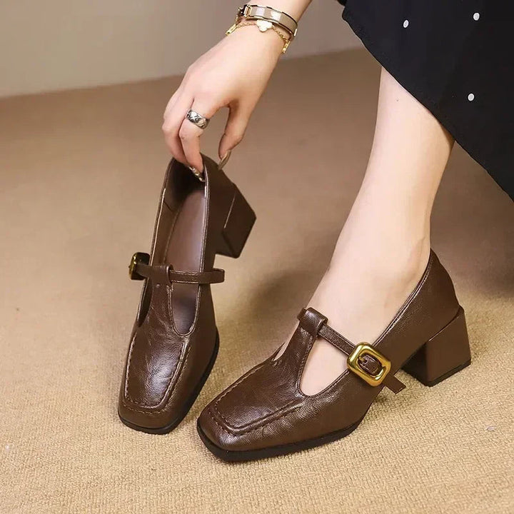 Ida – Timeless Women's Shoes with Mid Heel | Elina Dublin