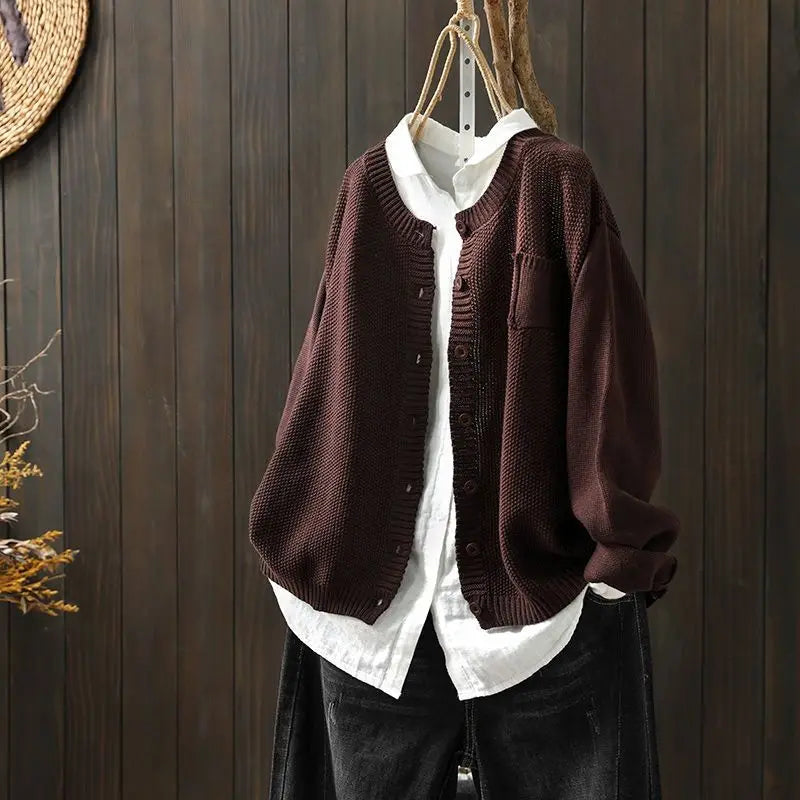 Marlene - Linen Cardigan | Elina Dublin