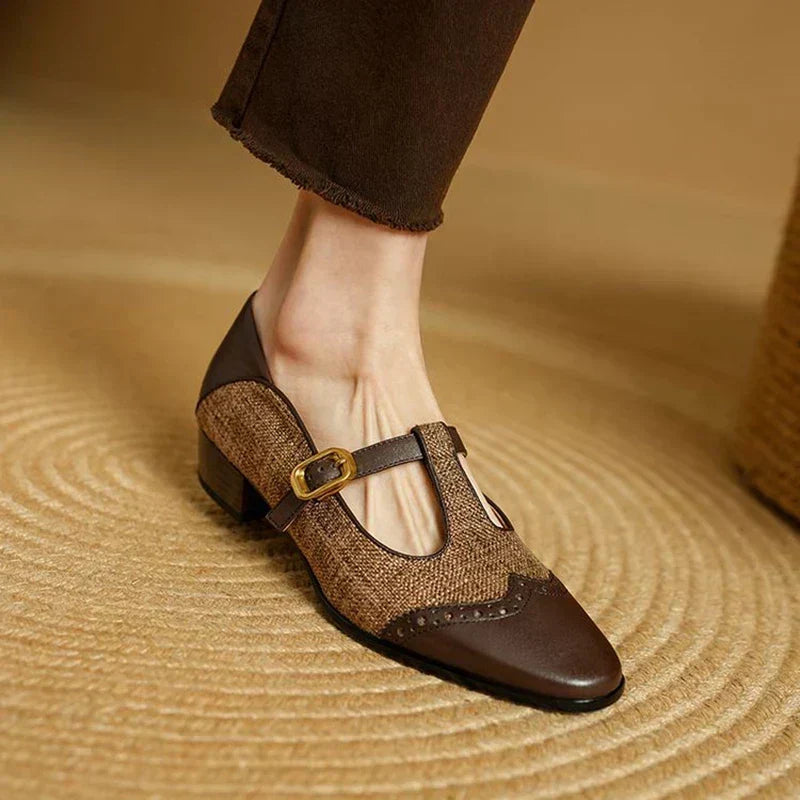 Sophie – Vintage Shoes with Buckle | Elina Dublin