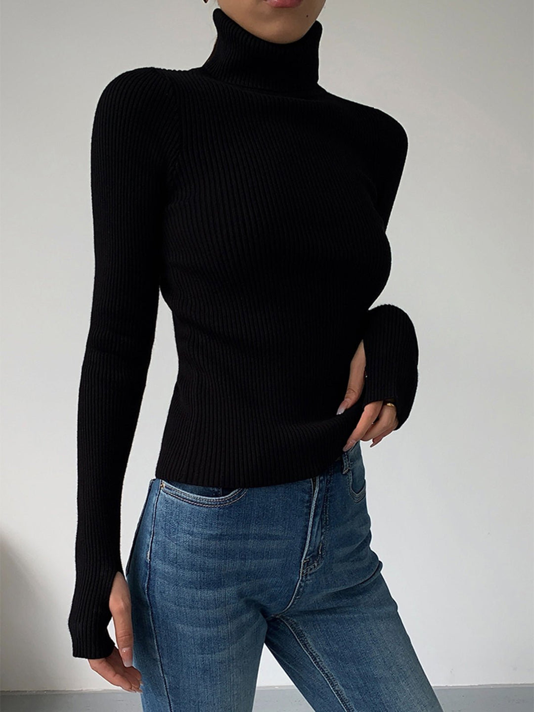 Isabella | Roll-Neck Jumper — Elina Dublin