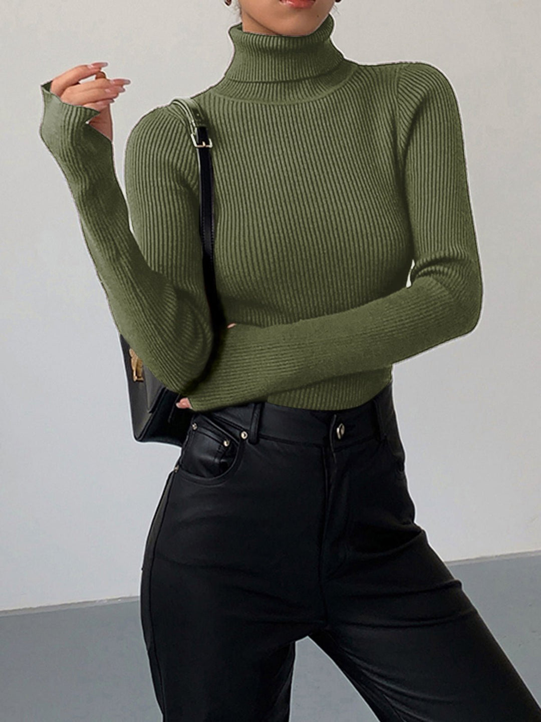 Isabella | Roll-Neck Jumper — Elina Dublin