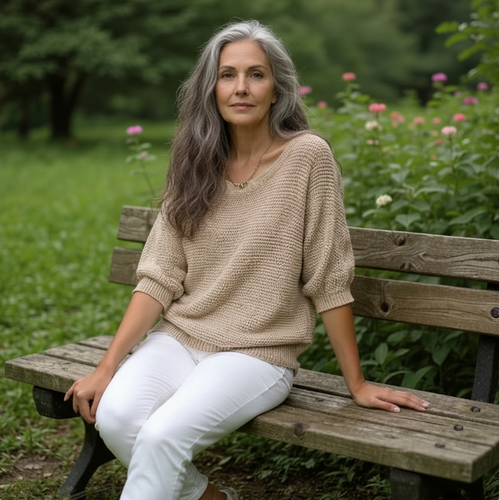 Lucienne™ - Comfortable Elegant Everyday Flowy Top | Elina Dublin