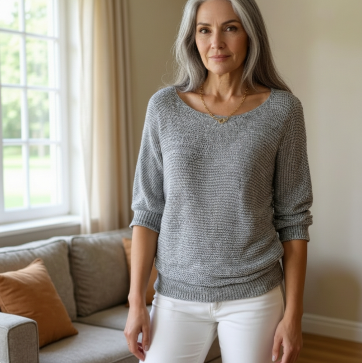 Lucienne™ - Comfortable Elegant Everyday Flowy Top | Elina Dublin