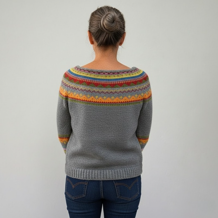 Apolline™ — Soft, Comfortable Nordic Winter Sweater | Elina Dublin